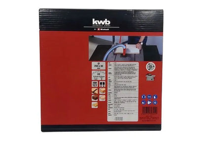 DISCO SIERRA CIRCULAR 250X30MM 24 DIENTES KWB