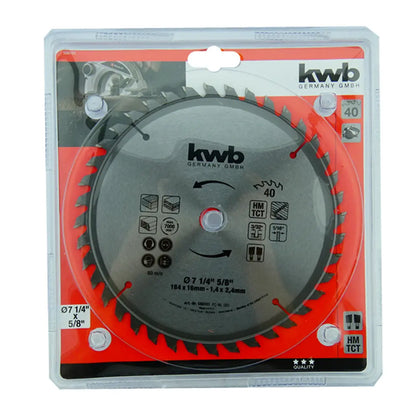 DISCO SIERRA 7 1/4 40 DIENTES KWB