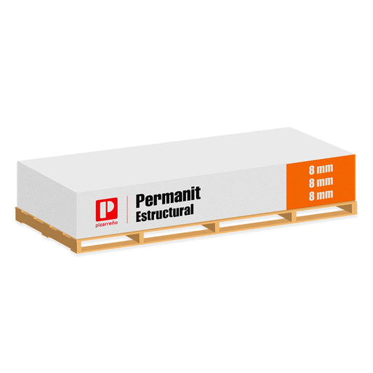 PLANCHA FIBROCEMENTO LISA 8MM