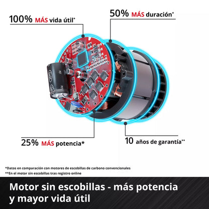 TALADRO PERCUTOR INALAMBRICO EINHELL 0-1800 50NM TP-CD 18/50