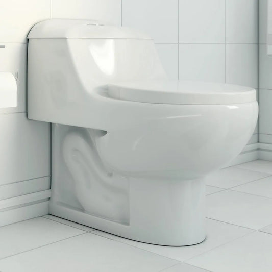 Sanitario One Piece a Piso 30,5 cm 6 Litros Vinciny Blanco