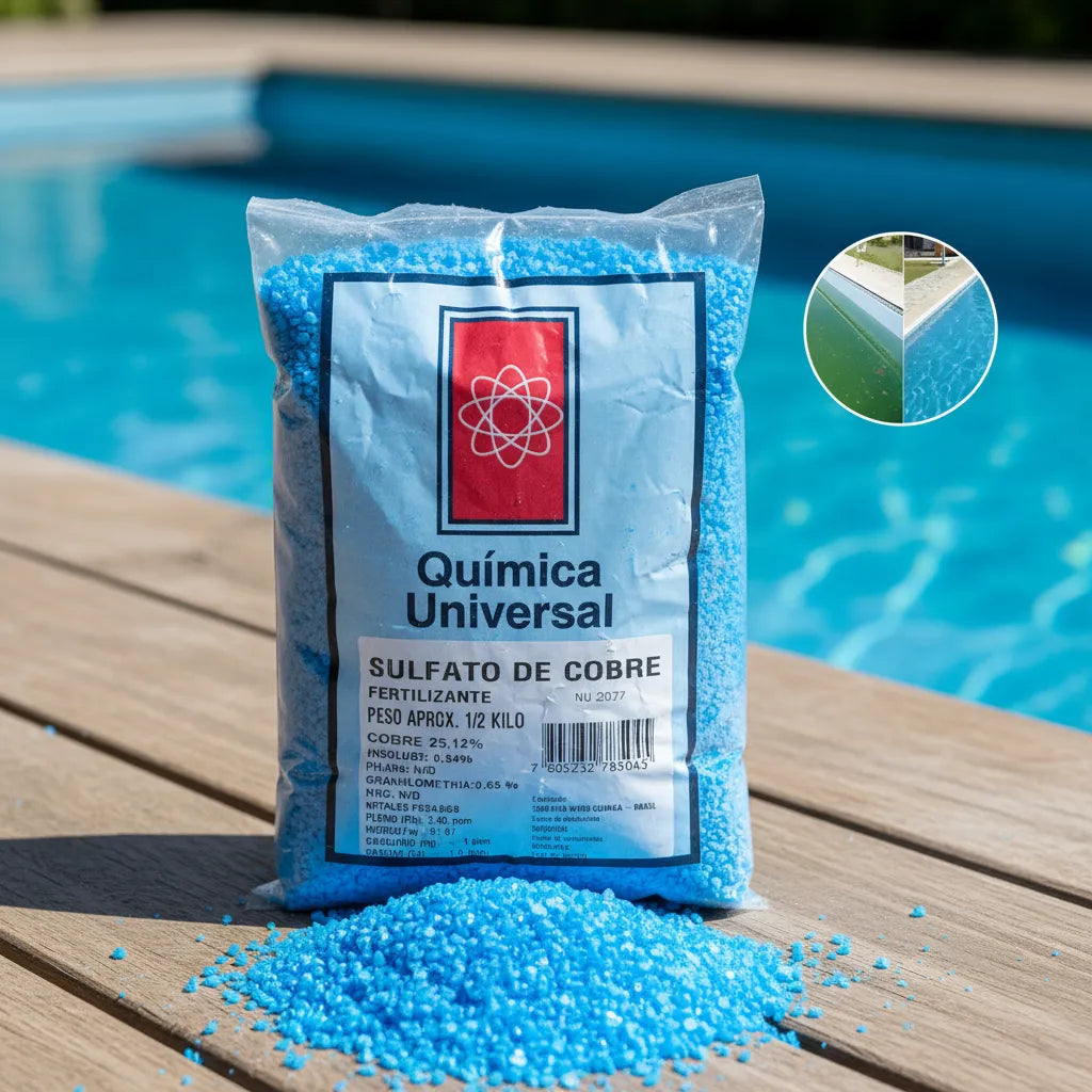SULFATO DE COBRE BOLSA 1KILO