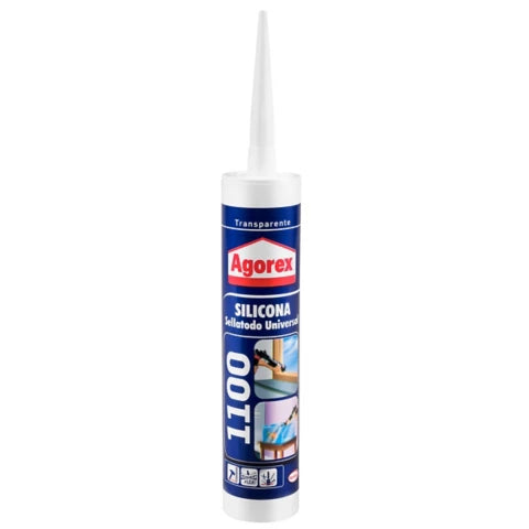 AGOREX 1100 SILICONA TRANSPARENTE 300ML