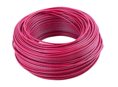 ALAMBRE GENLIS NYA 1.5 MM ROJO H07V-U 100 MT