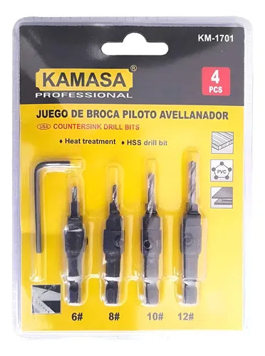 SET AVELLANADOR 4 PIEZAS BR6104