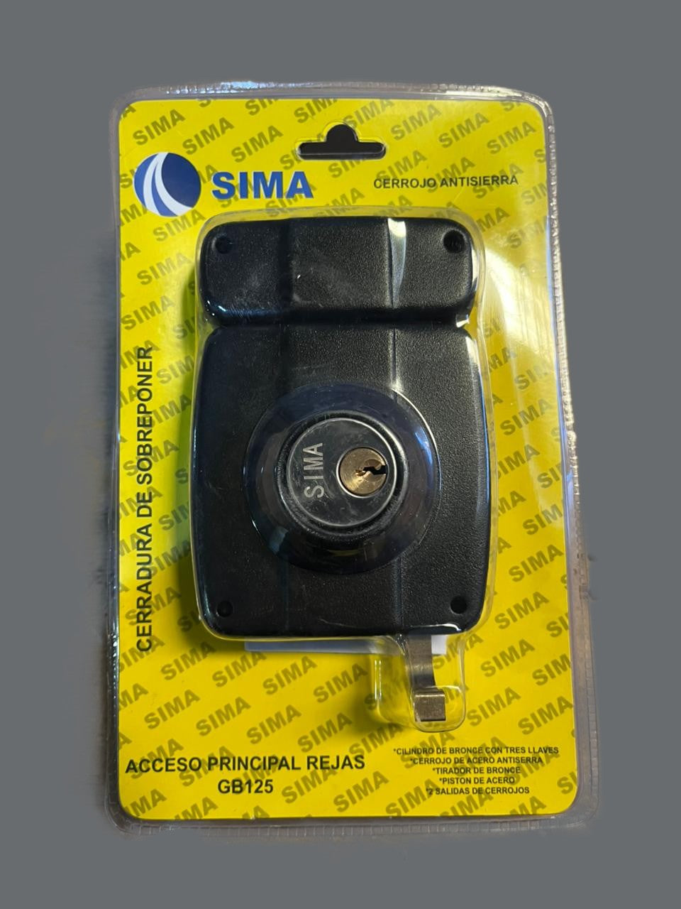 CERRADURA ANTISIERRA GB125 SIMA