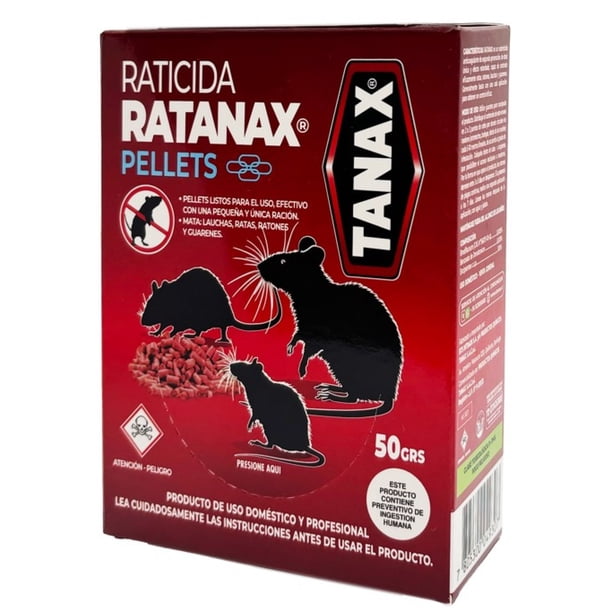 RATANAX RATICIDA PELLETS 50 G