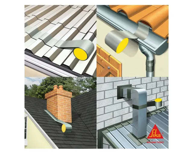 CINTA TAPAGOTERAS SIKA 10CM X 10METROS