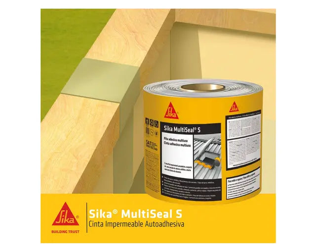 CINTA TAPAGOTERAS SIKA 10CM X 10METROS