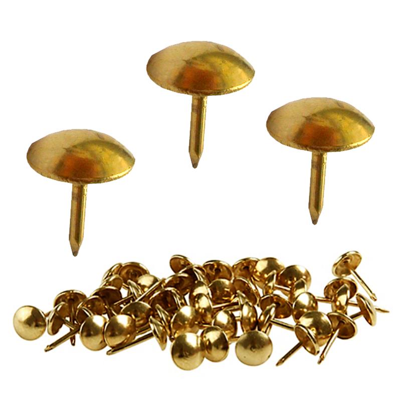 CLAVO TAPICERO DORADO O COBRIZADO (100)