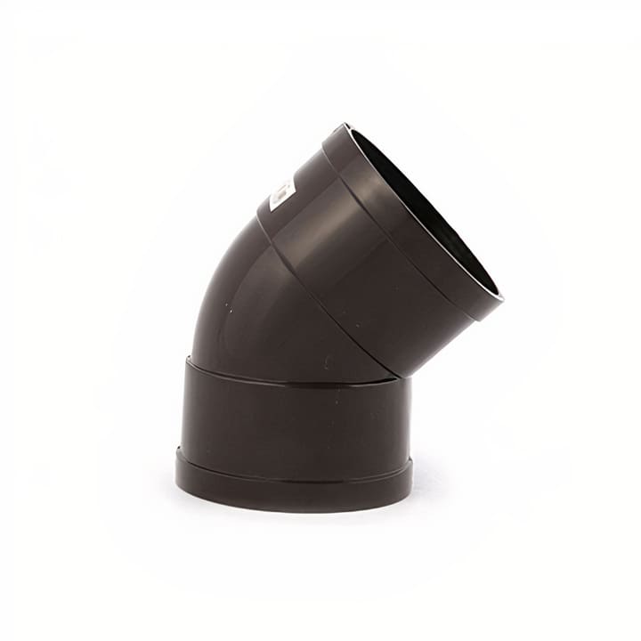 CODO MARRON 45 H-H 80 MM