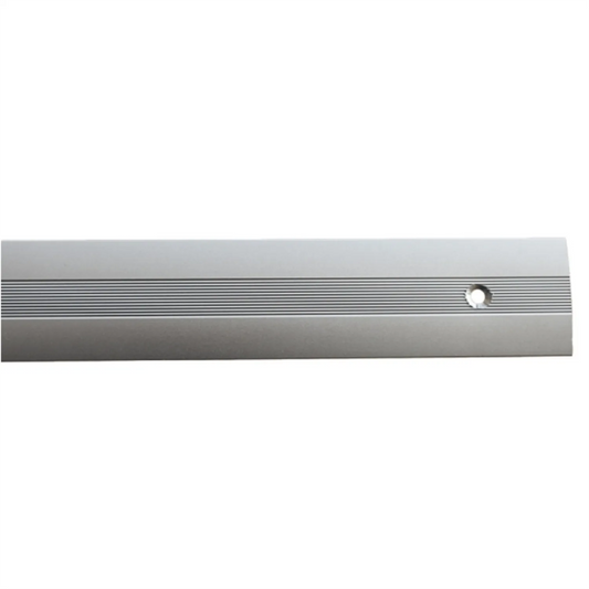 CUBREJUNTA METALICA 1 MT PLATA DEVA