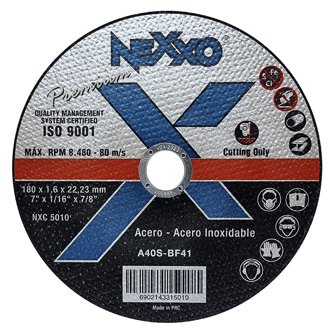 DISCO CORTE METAL 7 X 1,6 MM