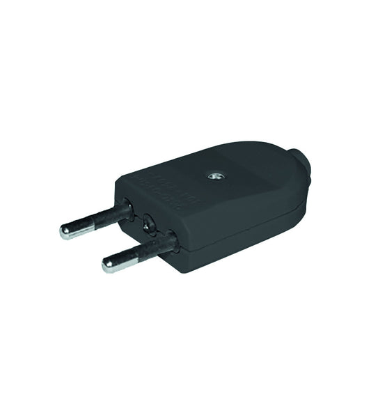 MACHO VOLANTE 10A S/TIERRA 2PATAS NEGRO