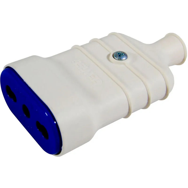 HEMBRA VOLANTE 2P+T 16A BLANCO