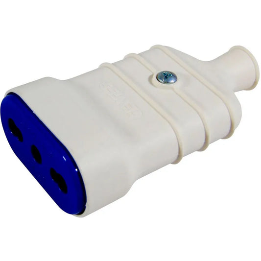 HEMBRA VOLANTE 2P+T 16A BLANCO