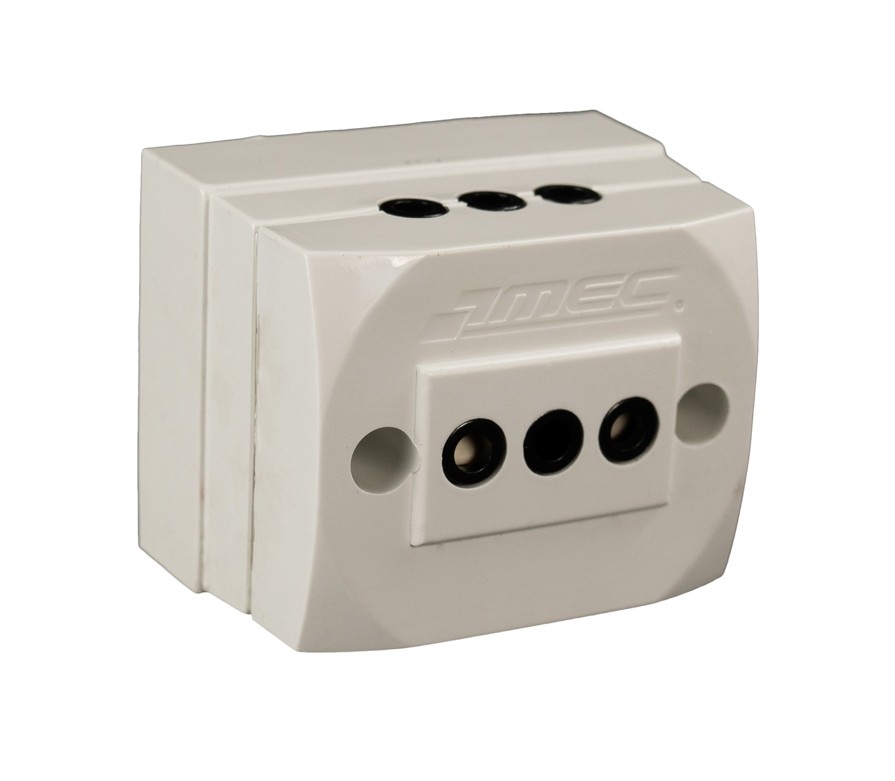ENCHUFE HEMBRA TRIPLE S/PUESTO LATERAL 10A BLANCO