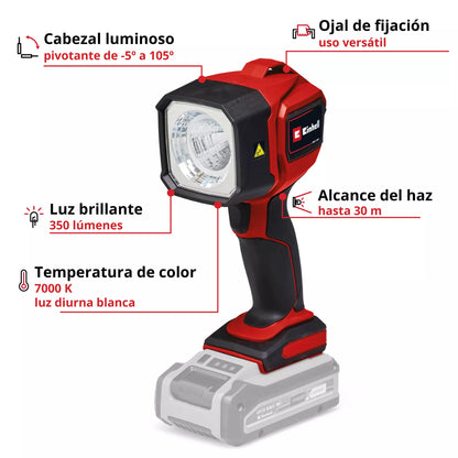 LAMPARA INALAMBRICA 18V 350LUMENES