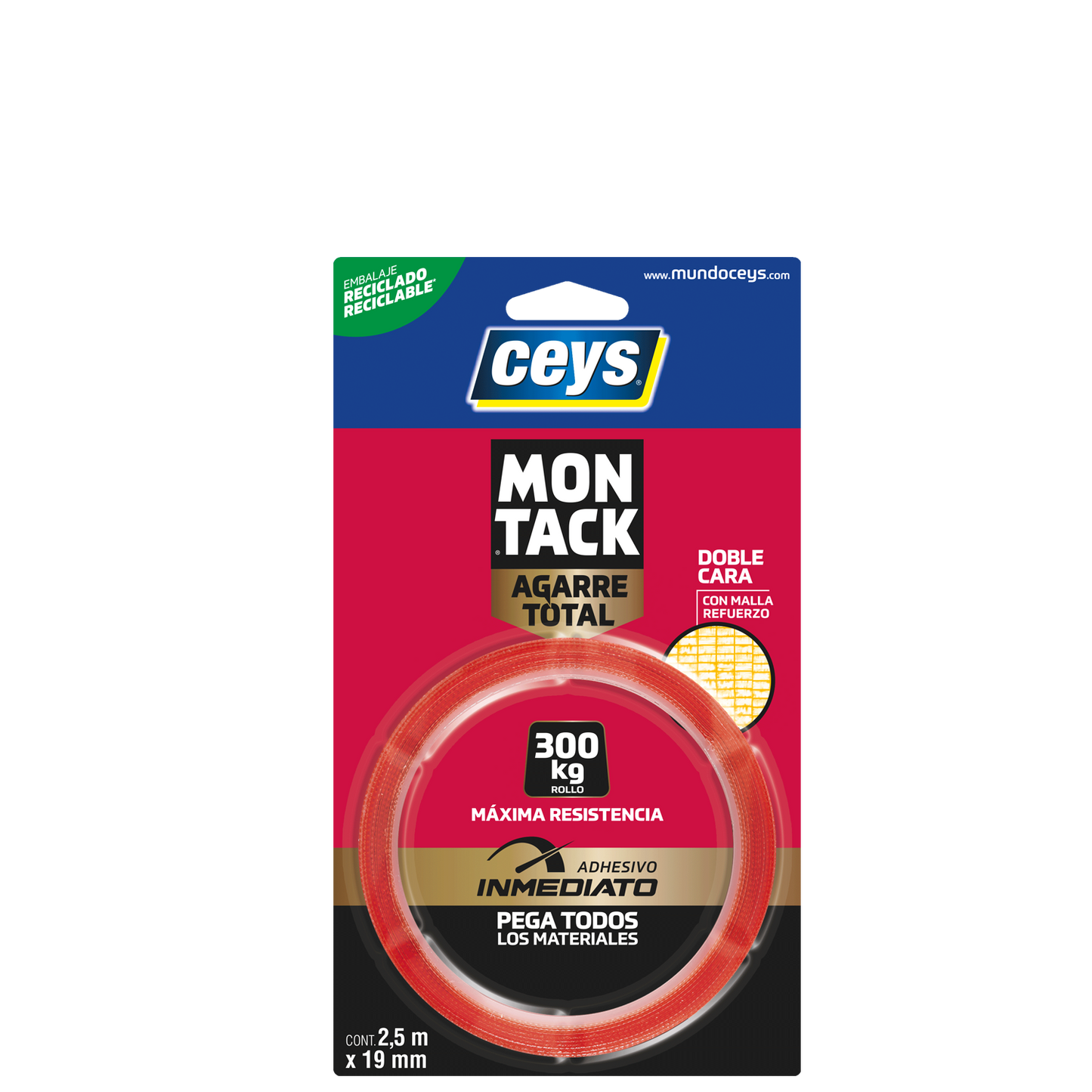 MONTACK ( CINTA MONTAJE ) XPRESS 2.5 M.