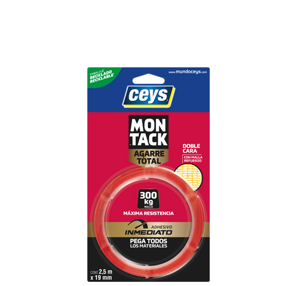 MONTACK ( CINTA MONTAJE ) XPRESS 2.5 M.