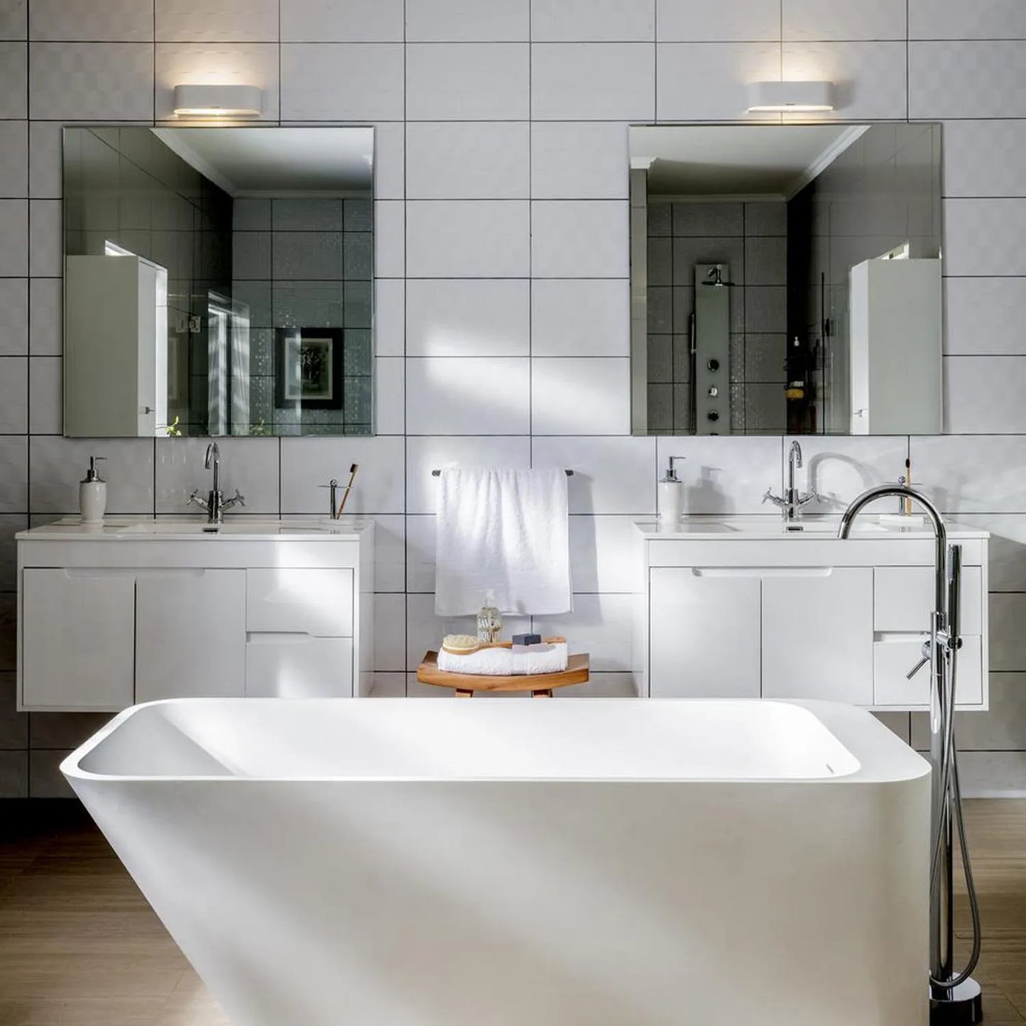 CERAMICA BLANCA OLAS 25X40CM CAJA 1.5M2