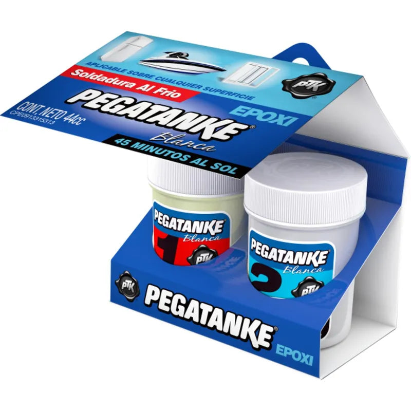PEGAMENTO EPOXICO PEGATANKE BLANCO