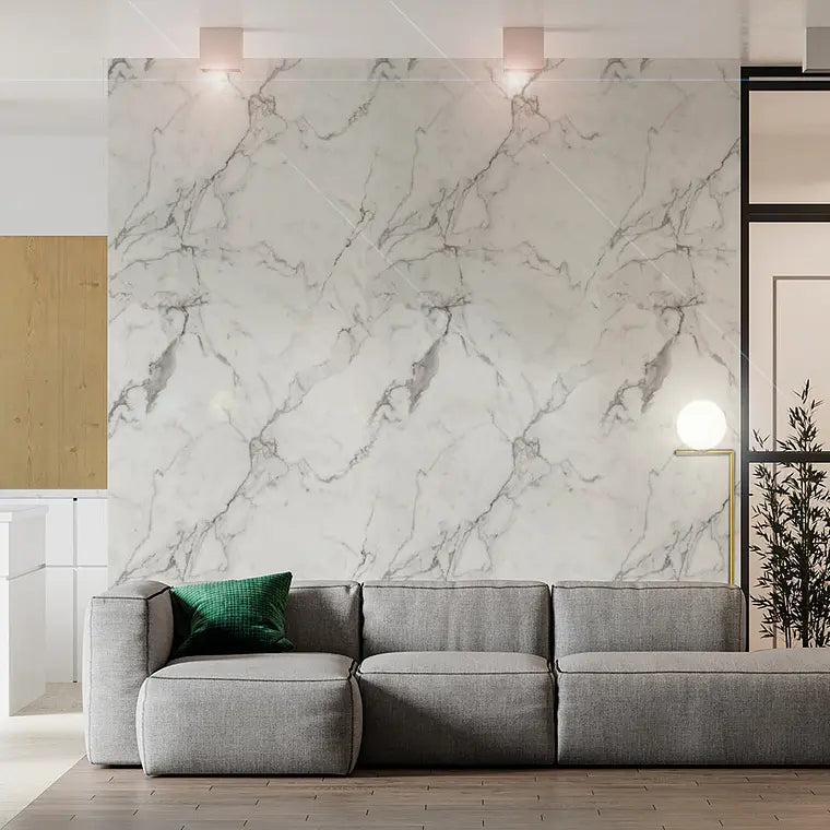 PLACA PVC MARMOL LINE WHITE 1.22 X 2.44