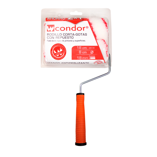 RODILLO CONDOR 18CM CON REPUESTO