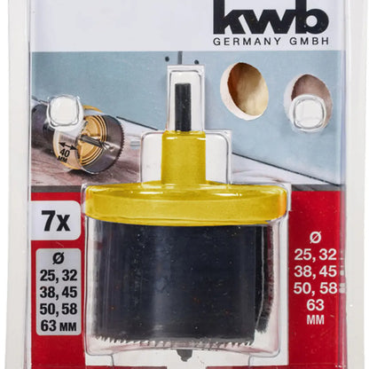 SIERRA DE CORONA KWB 7 PIEZAS