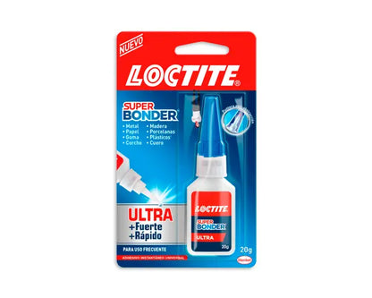 ADHESIVO LOCTITE SUPER BONDER ULTRA 20 GR