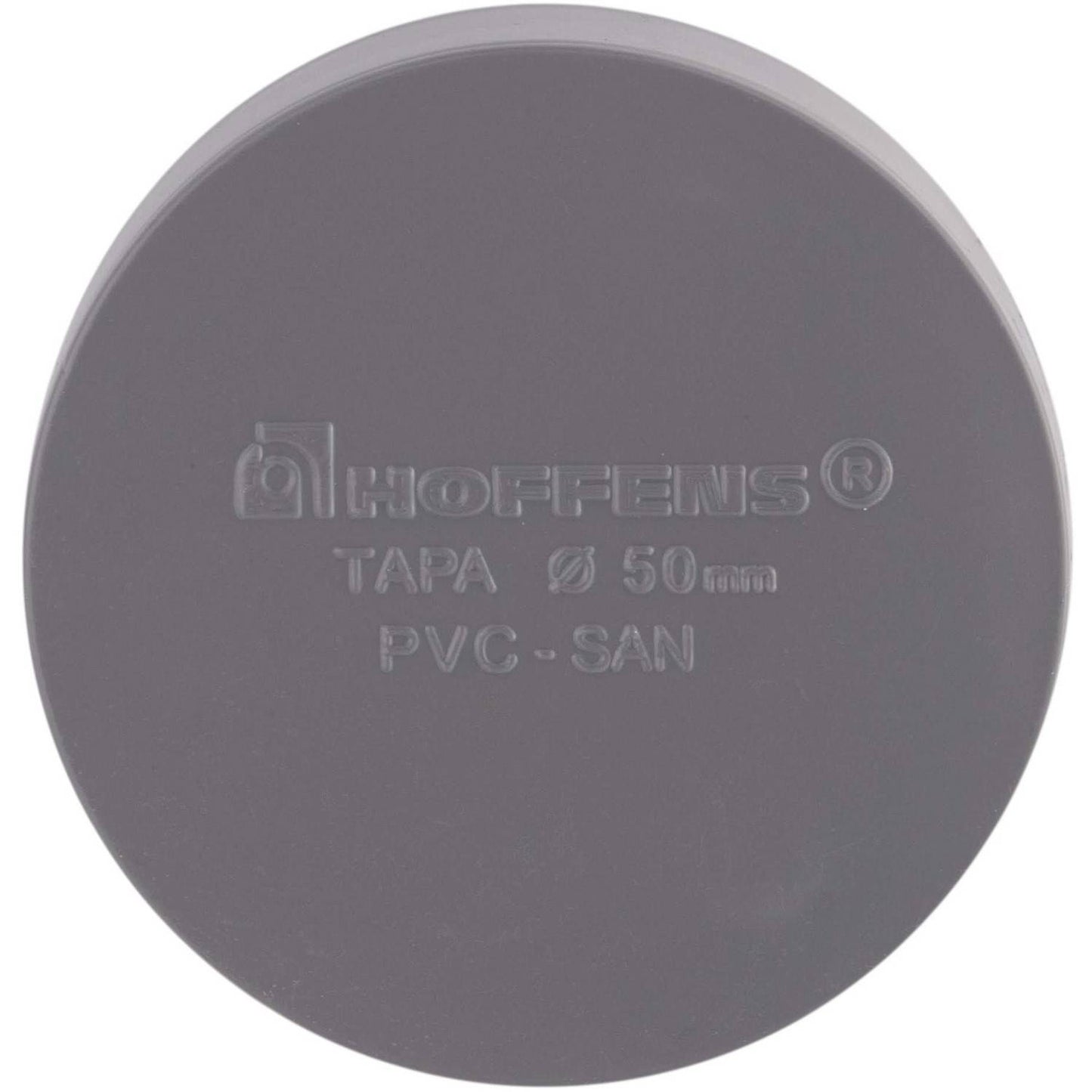 TAPA PVC SANITARIO 50MM
