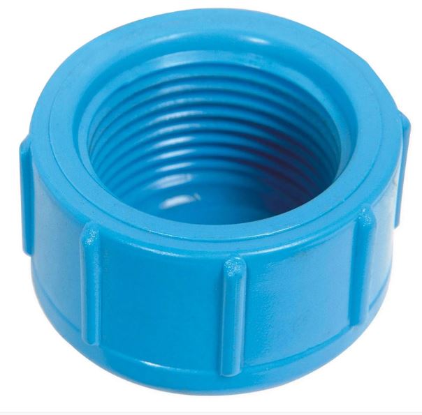 TAPA GORRO PVC PRESION 3/4 HI