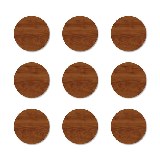 TAPA TORNILLOS 12MM CEREZO TIRA 50 ADHESIVOS