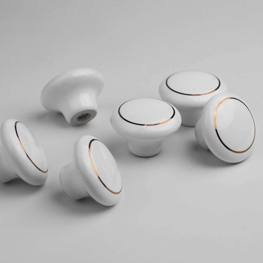 TIRADOR CERAM BLANCO 38MM