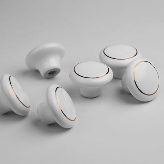 TIRADOR CERAM BLANCO 38MM