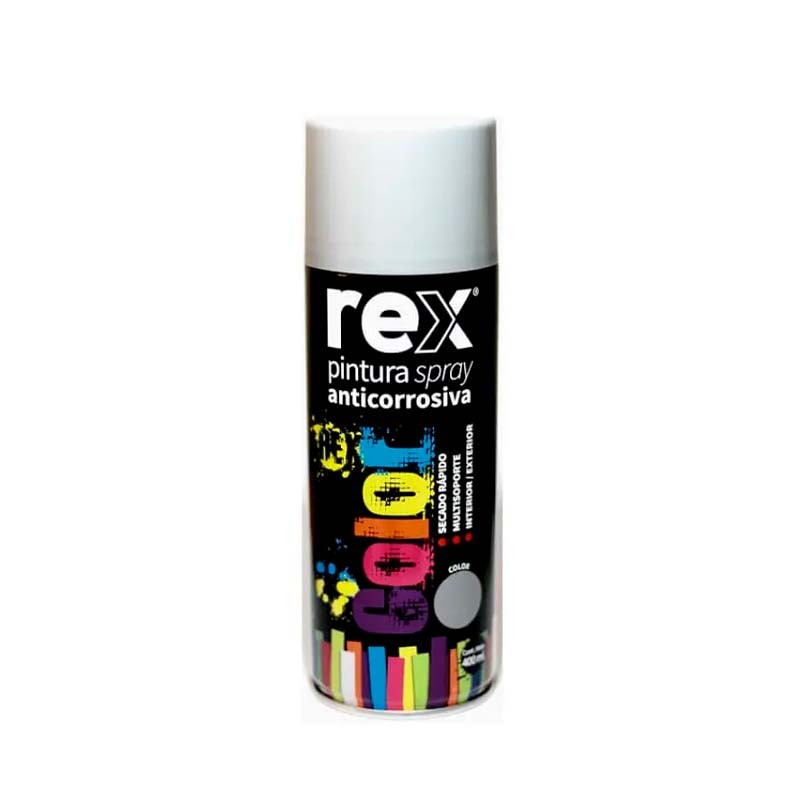 SPRAY ANTICORROSIVO GRIS 400ML REX