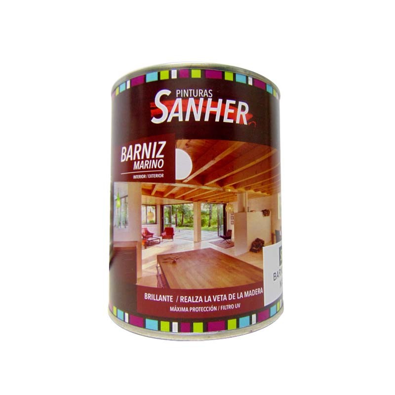 BARNIZ NATURAL 1/4GL SANHER