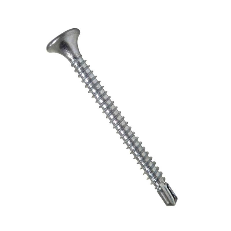 TORNILLO ZINCADO VOLC PUNTA BROCA 2 X 6" 100UDS