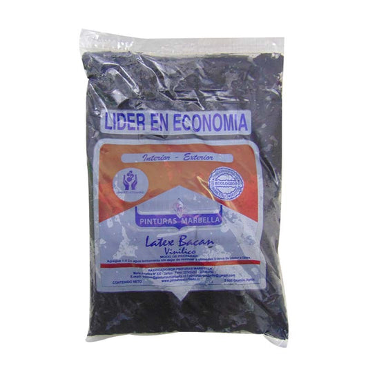 LÁTEX BOLSA NEGRO 2.6KG MARBELLA