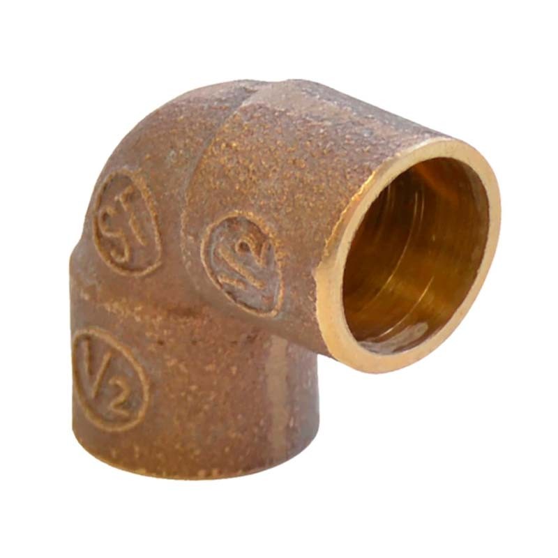 CODO BRONCE SOSO 1/2"