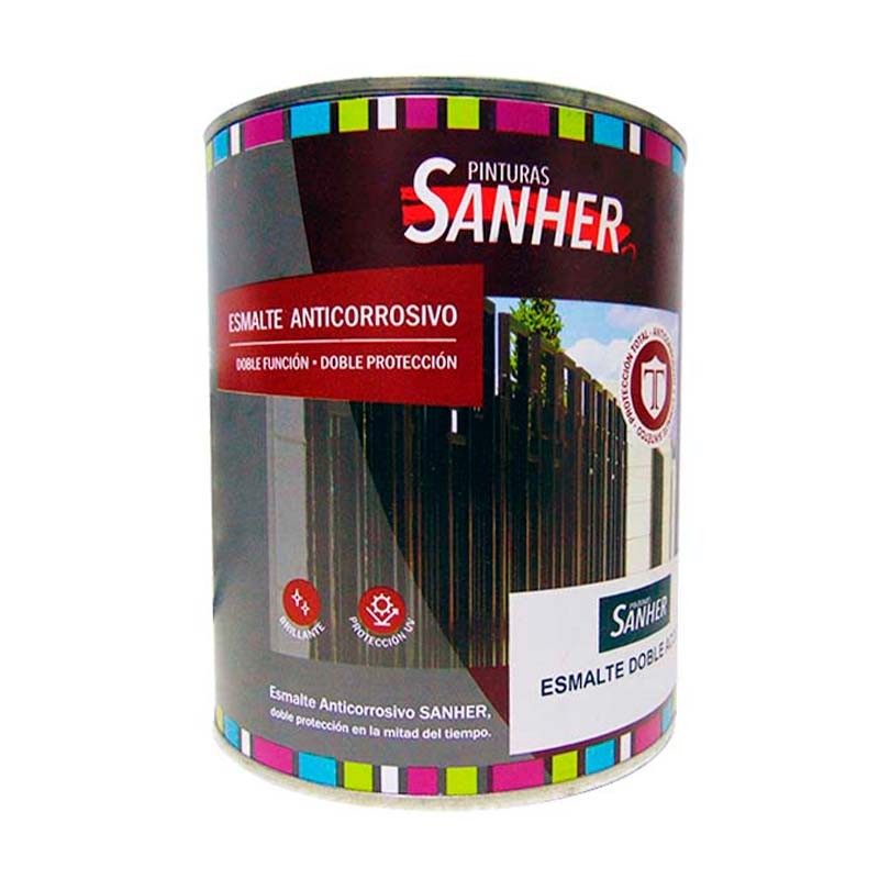 PINTURA DOBLE ACCIÓN BLANCO 1GL SANHER