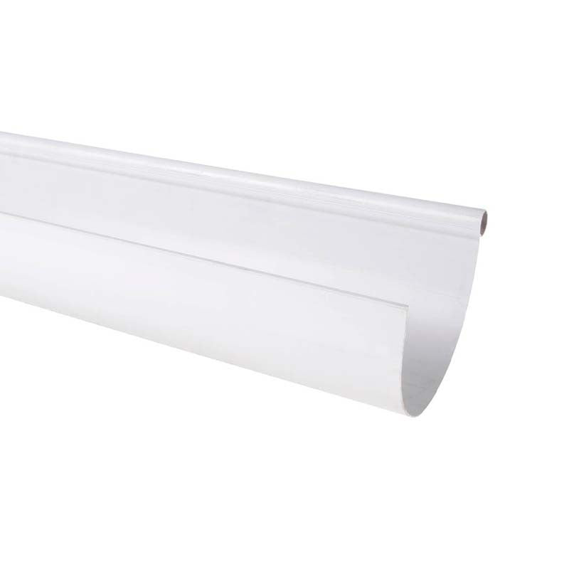 CANALETA DE AGUA BLANCA PVC 4MTS