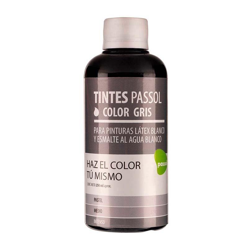 TINTE GRIS BOTELLA 250ML