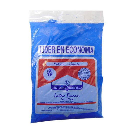 LÁTEX BOLSA AZUL COLONIAL 2.6KG MARBELLA