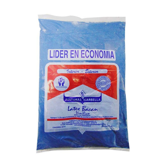 LÁTEX BOLSA AZUL PIEDRA 2.6KG MARBELLA