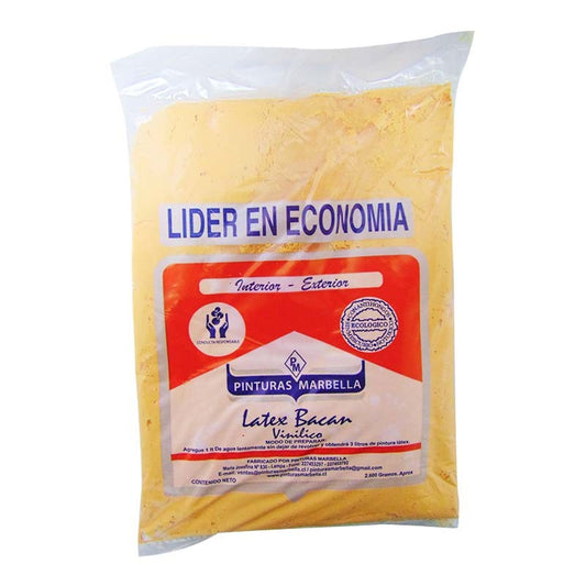 LÁTEX BOLSA MELÓN 2.6KG MARBELLA