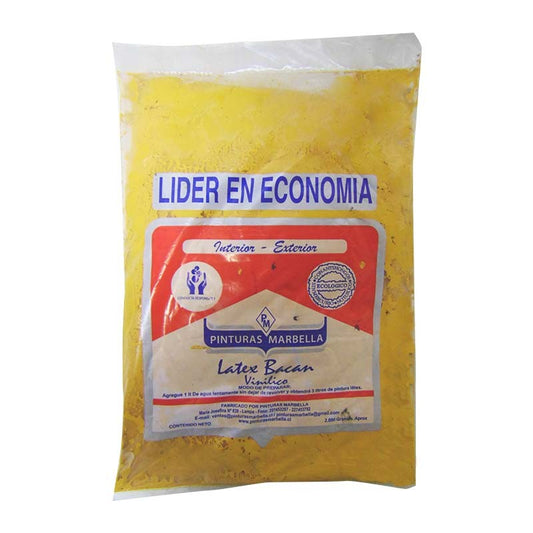 LÁTEX BOLSA OCRE 2.6KG MARBELLA